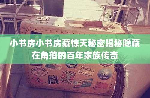 小书房小书房藏惊天秘密揭秘隐藏在角落的百年家族传奇