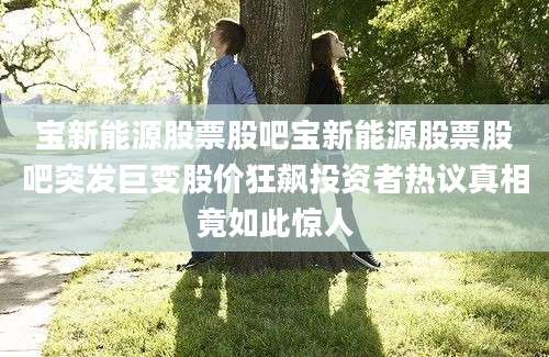 宝新能源股票股吧宝新能源股票股吧突发巨变股价狂飙投资者热议真相竟如此惊人